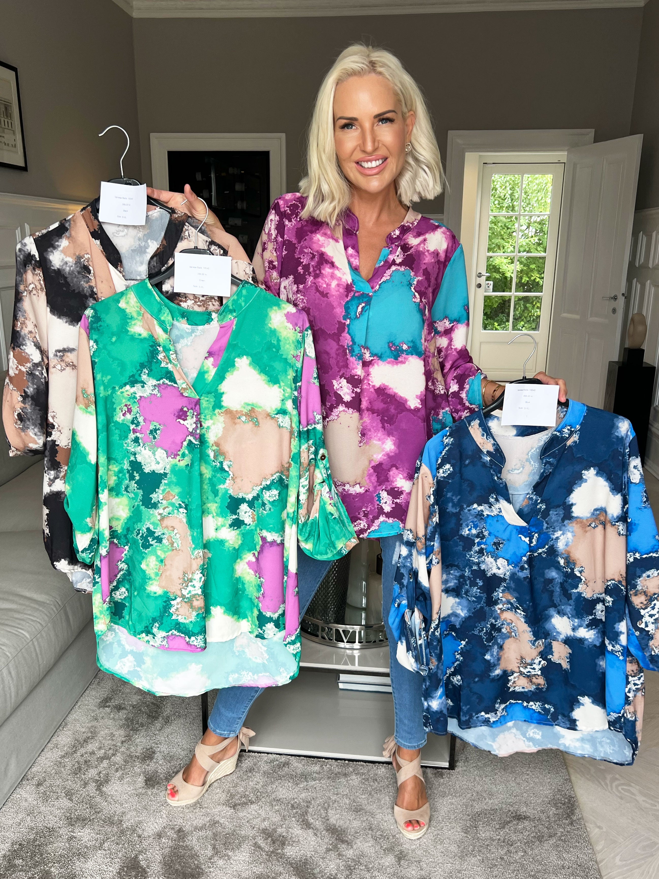 Vanesa Batik - Tunika i batik print